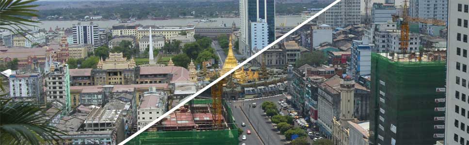 Yangon im Wandel